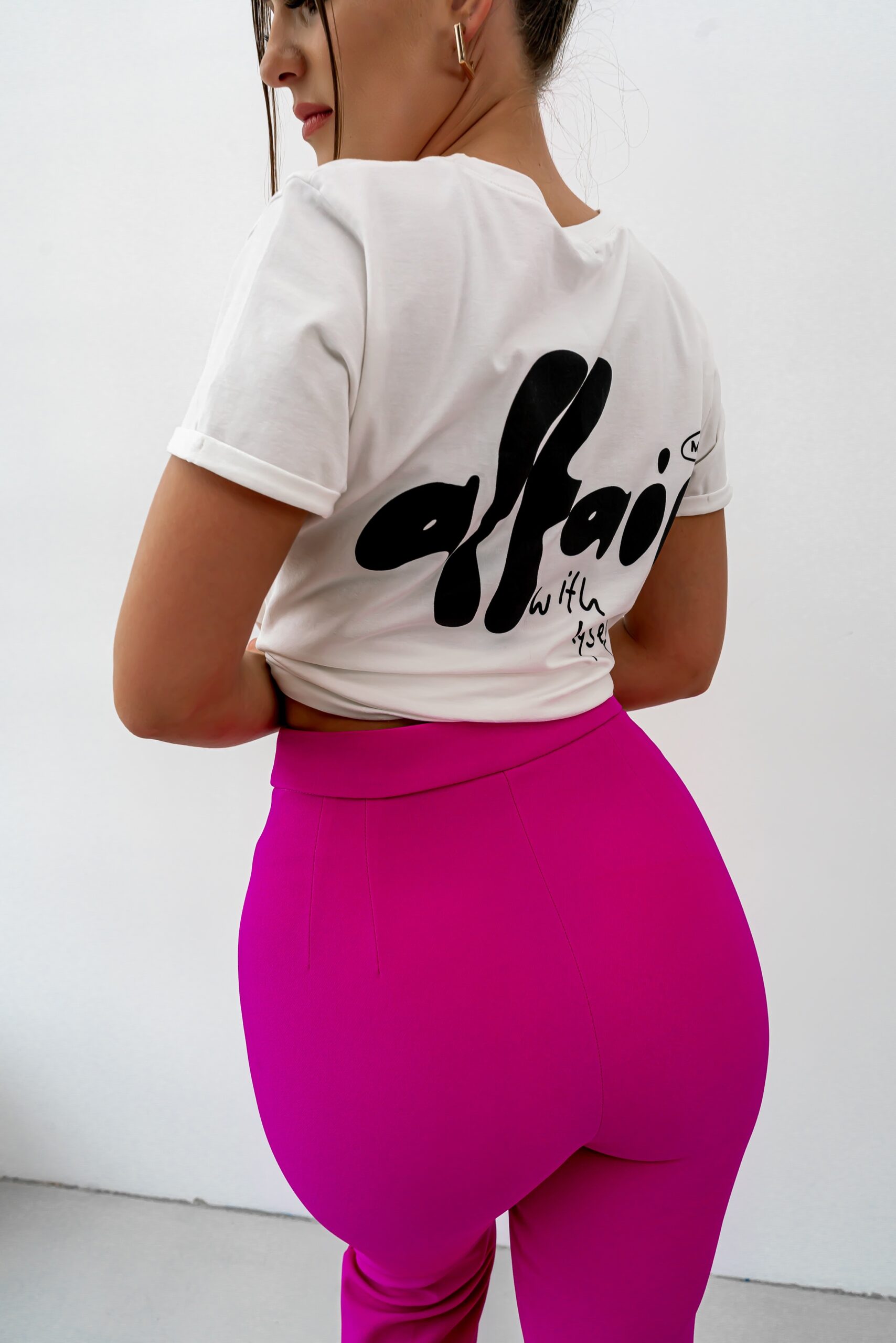 T-shirt oversize MC Affair biały