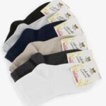 Skarpetki damskie zakostki bambusowe białe