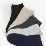 Skarpetki damskie zakostki bambusowe beżowe