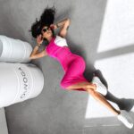 Sukienka na ramiączka MODERN Ola Voga różowa