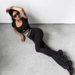 Komplet elastyczny INFINITY Ola Voga czarny