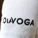 T-shirt przylegający LAMELLA Ola Voga biały