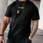 T-shirt męski MORPHIC Ola Voga czarny