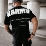 T-shirt męski MORPHIC Ola Voga czarny