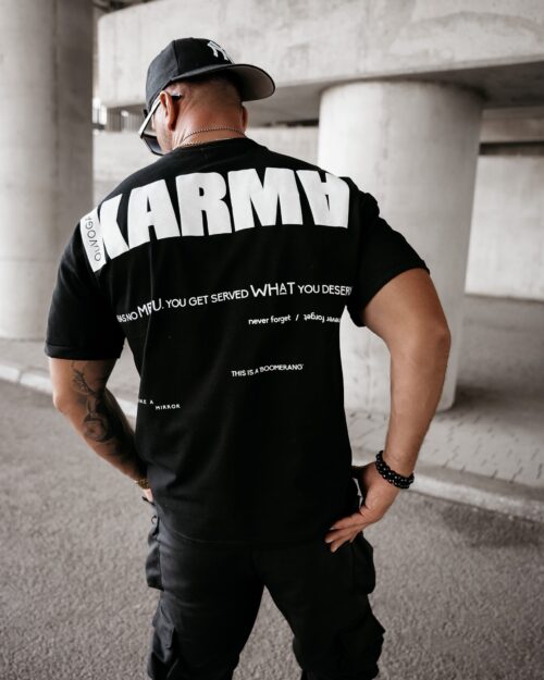 T-shirt męski MORPHIC Ola Voga czarny