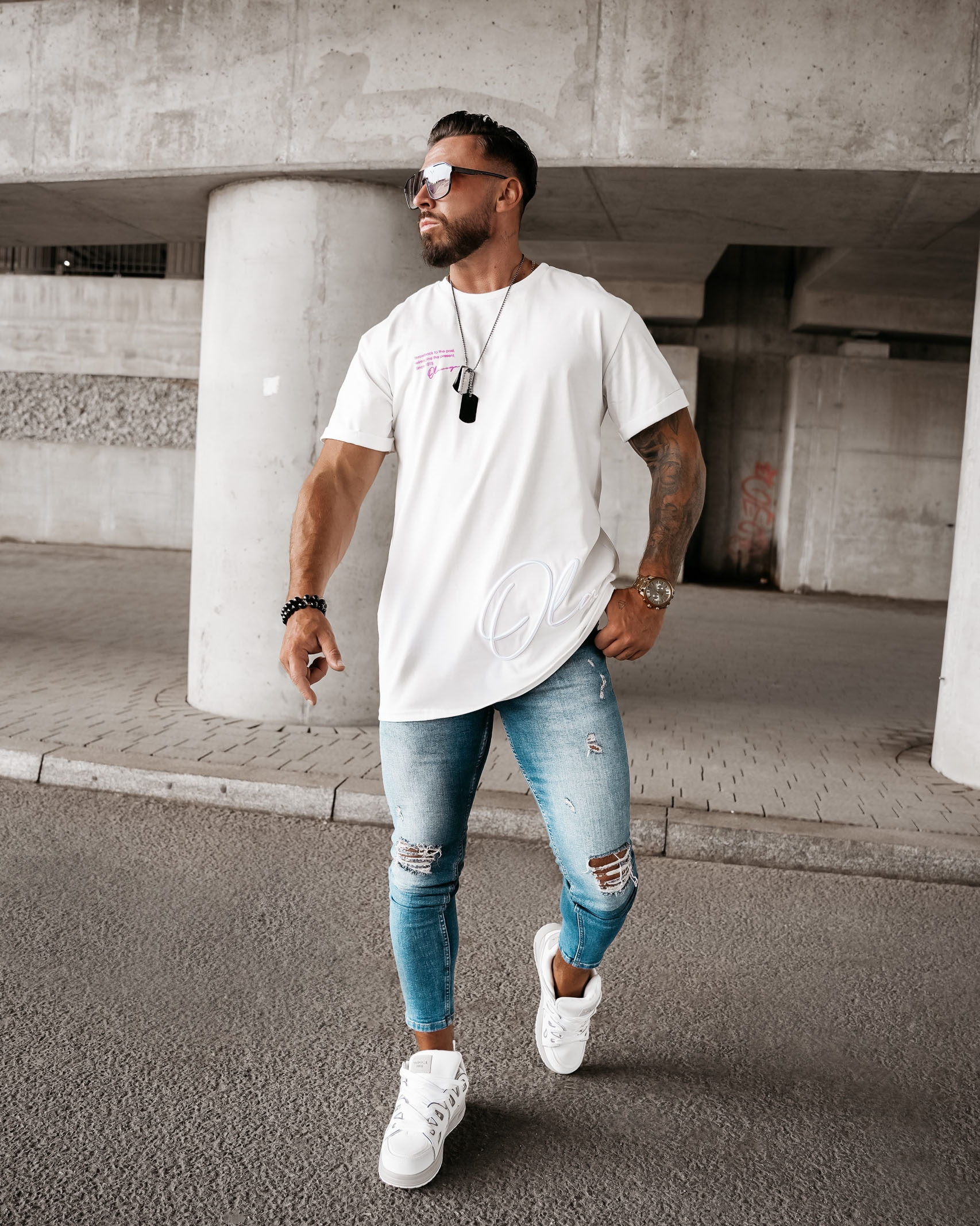 T-shirt Unisex ZEPHYR Ola Voga ecru