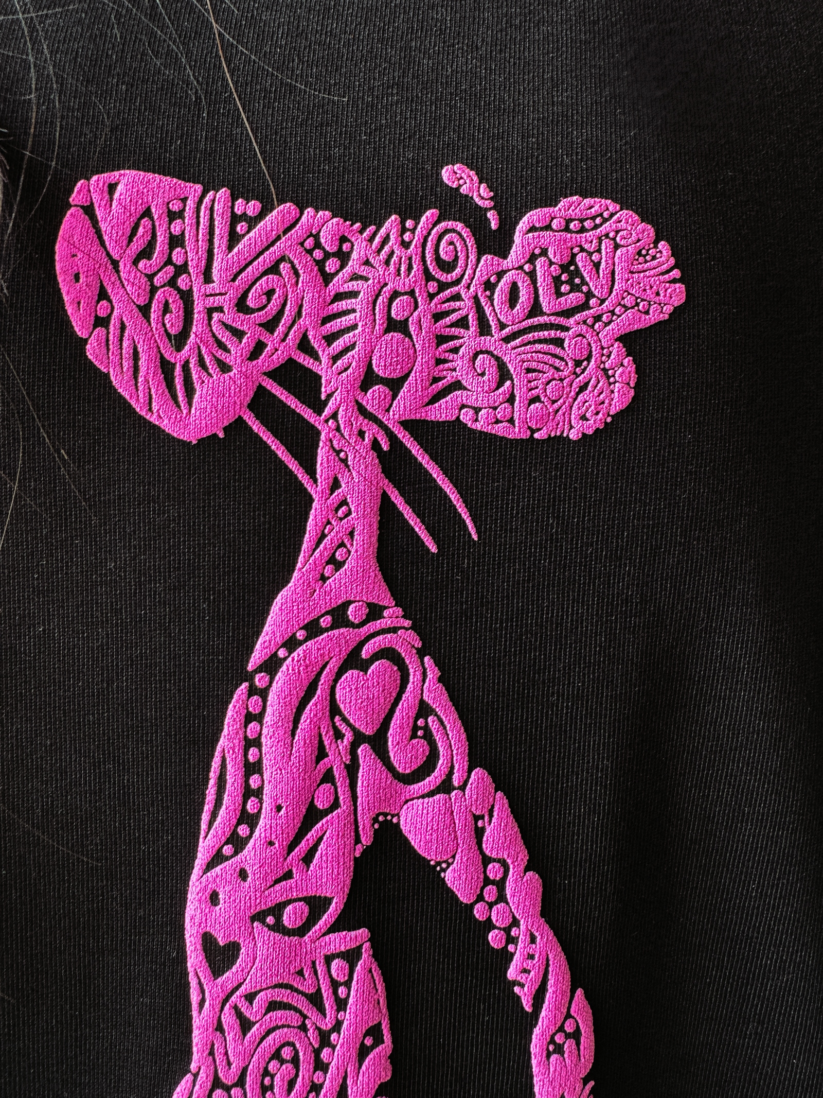 T-shirt Unisex ZEPHYR Ola Voga czarny