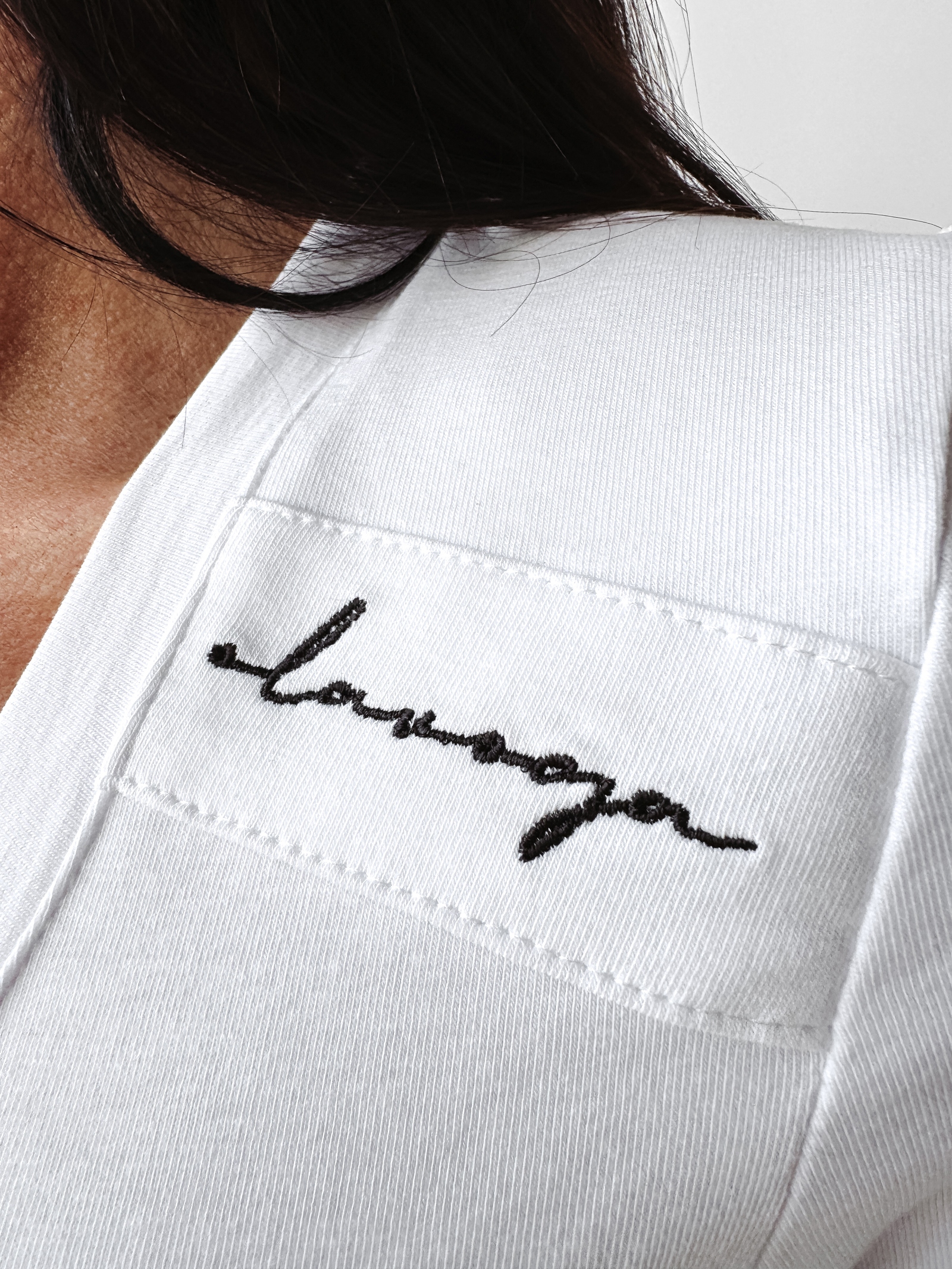 T-shirt elastyczny CHILLY Ola Voga biały