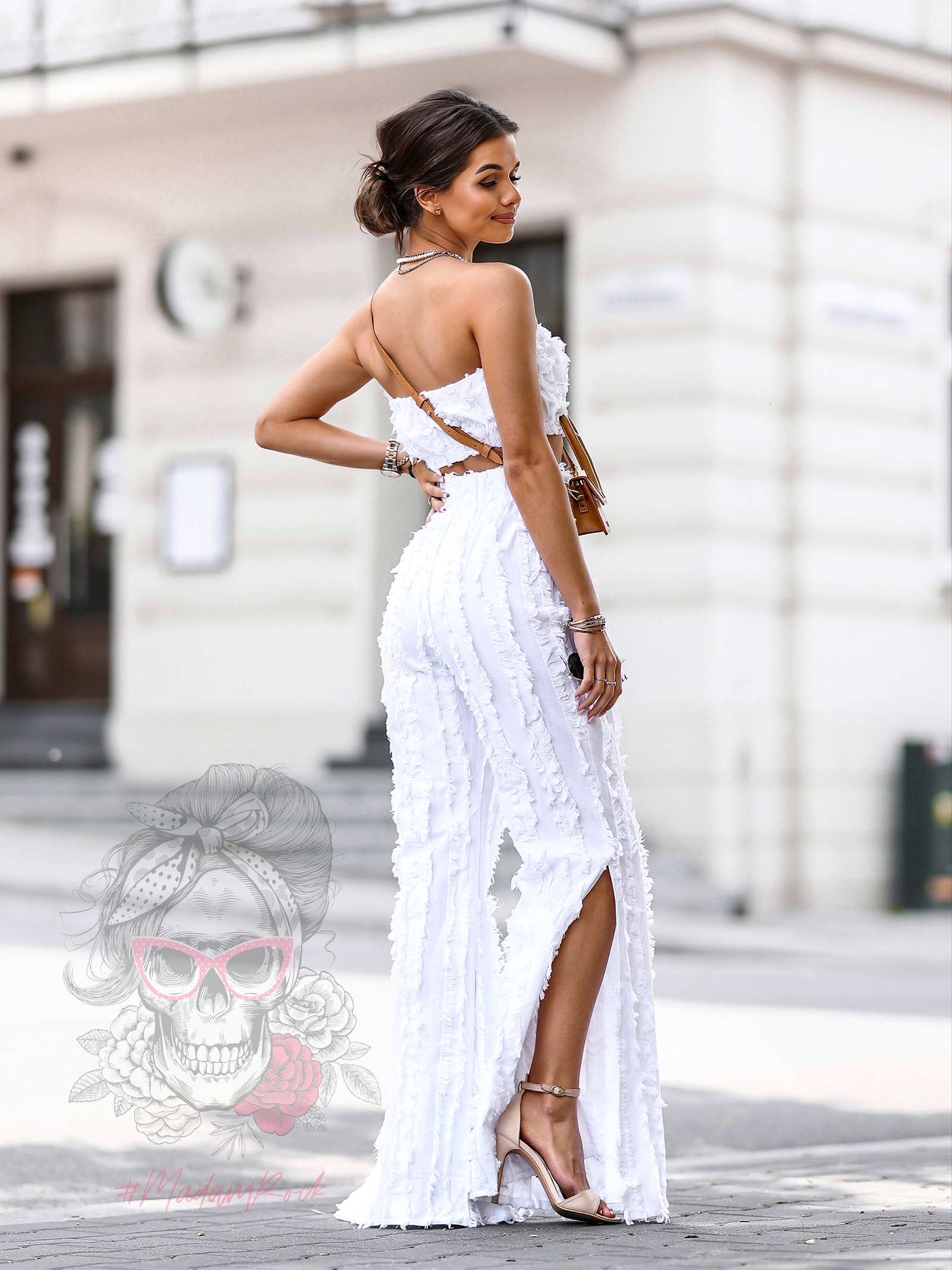 Komplet płócienny NB Falfi biały