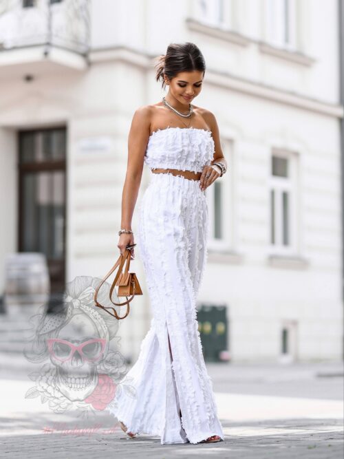 Komplet płócienny NB Falfi biały