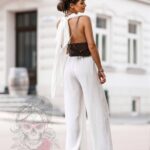 Kombinezon muślinowy Szampan ecru