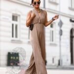 Kombinezon muślinowy Szampan cappuccino