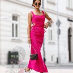 Sukienka Madam Adra Maxi fuksja