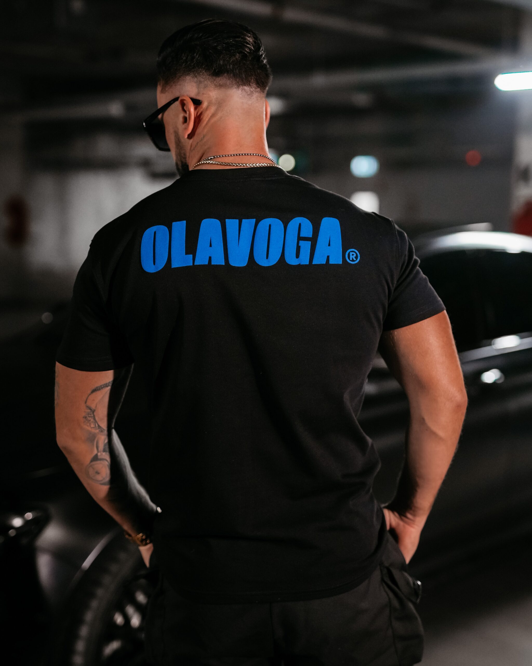 T-shirt męski UNLOCK Ola Voga czarny