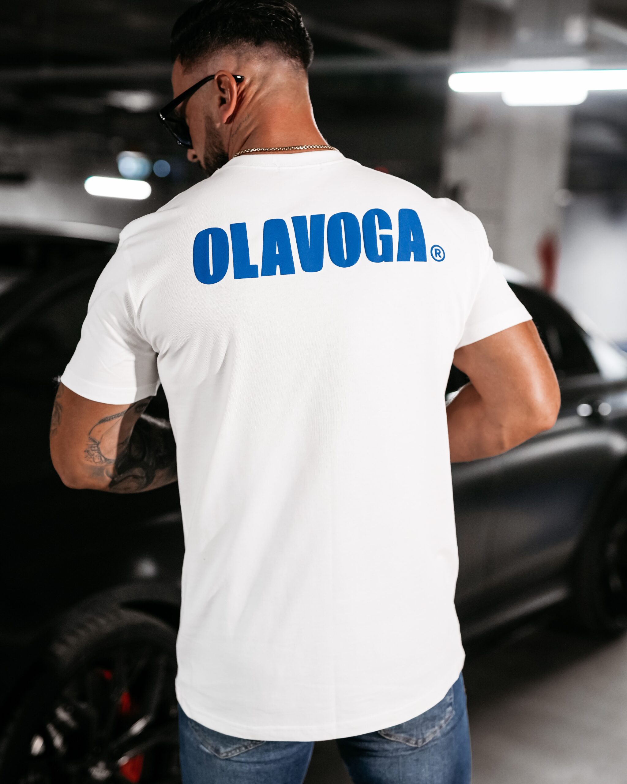 T-shirt męski UNLOCK Ola Voga ecru