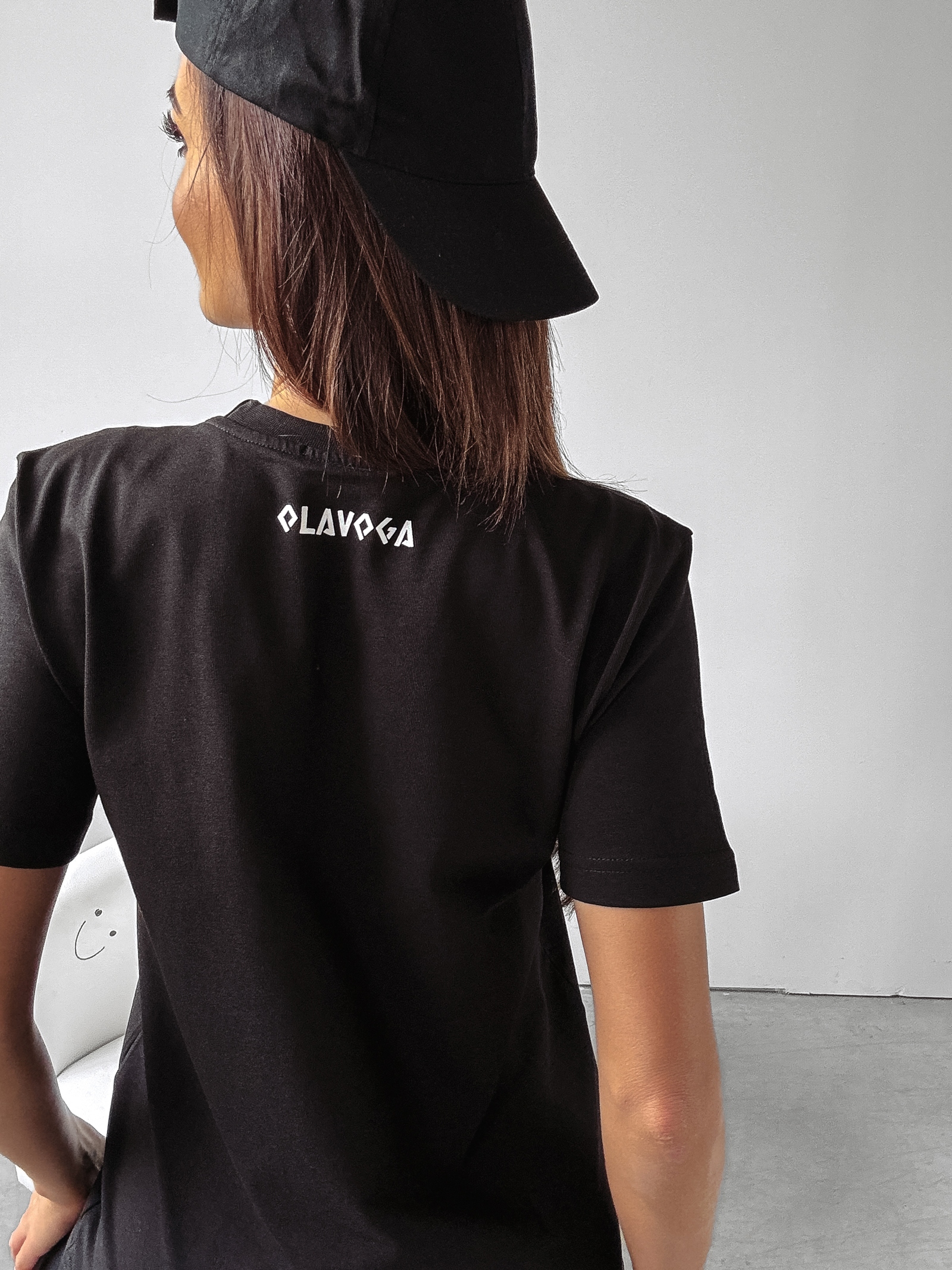 T-shirt damski Grecos Ola Voga czarny T-shirt damski Grecos Ola Voga czarny