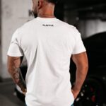 T-shirt męski logowany Grecos Men Ola Voga ecru