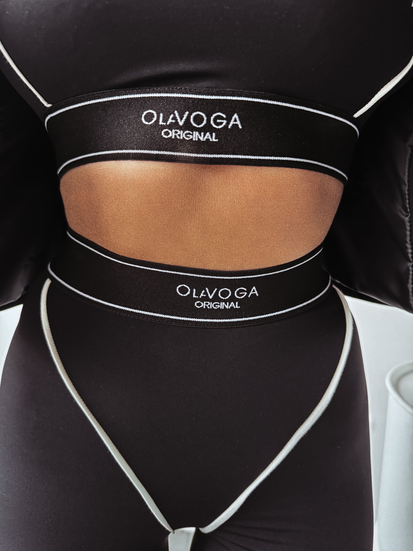 Komplet przylegający Femme Ola Voga czarny