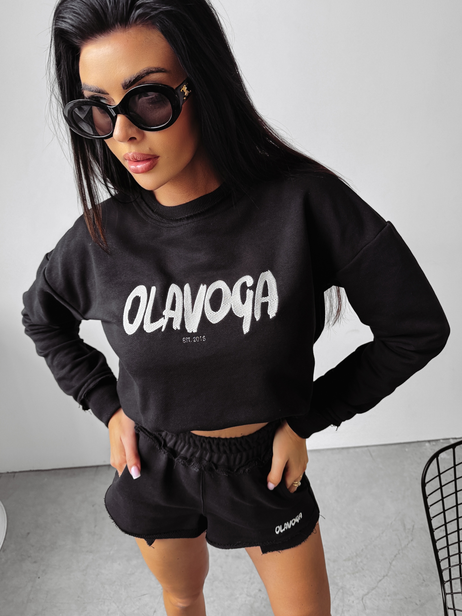 Komplet dresowy Twilight Ola Voga czarny Komplet dresowy Twilight Ola Voga czarny