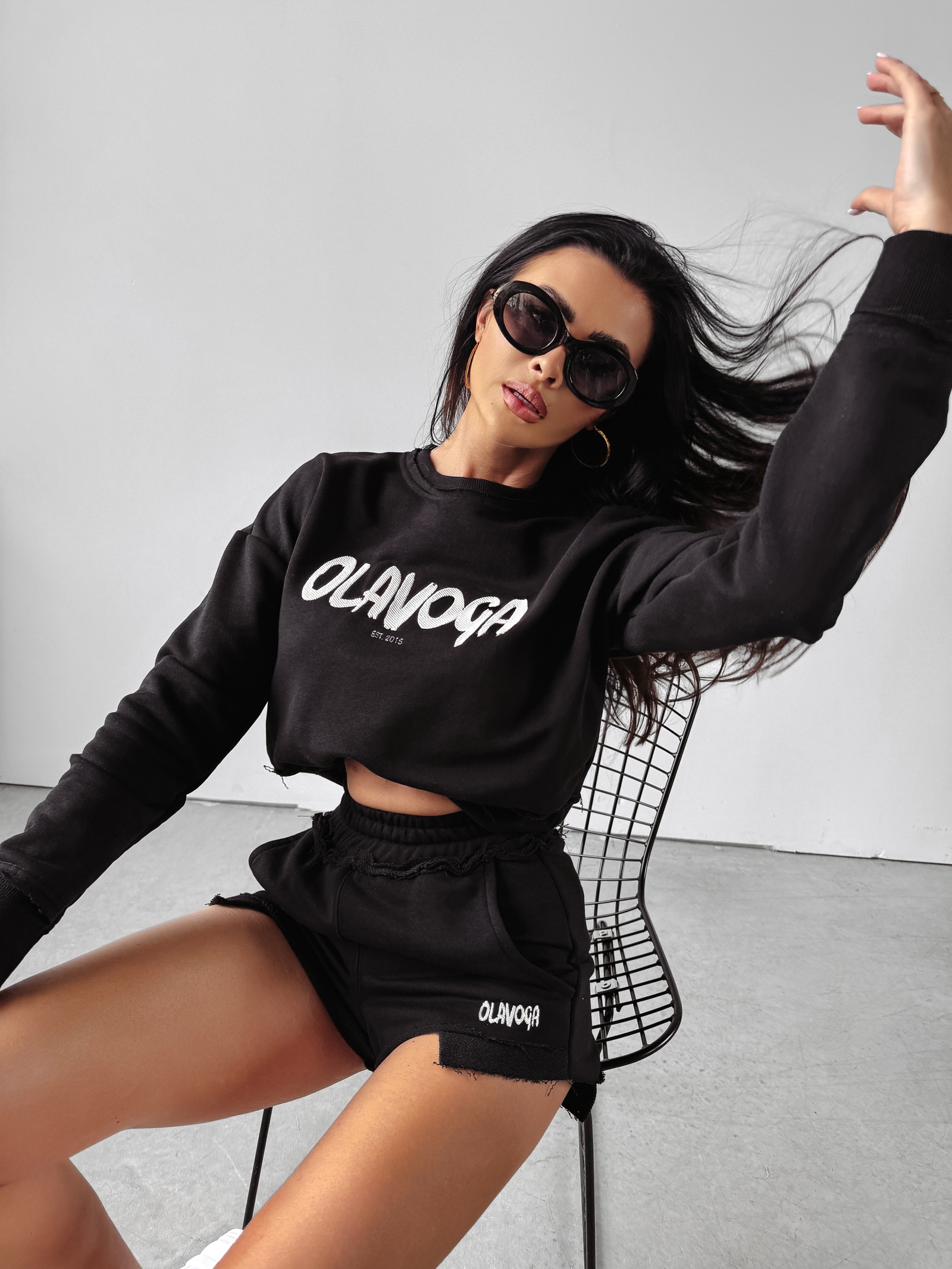 Komplet dresowy Twilight Ola Voga czarny Komplet dresowy Twilight Ola Voga czarny