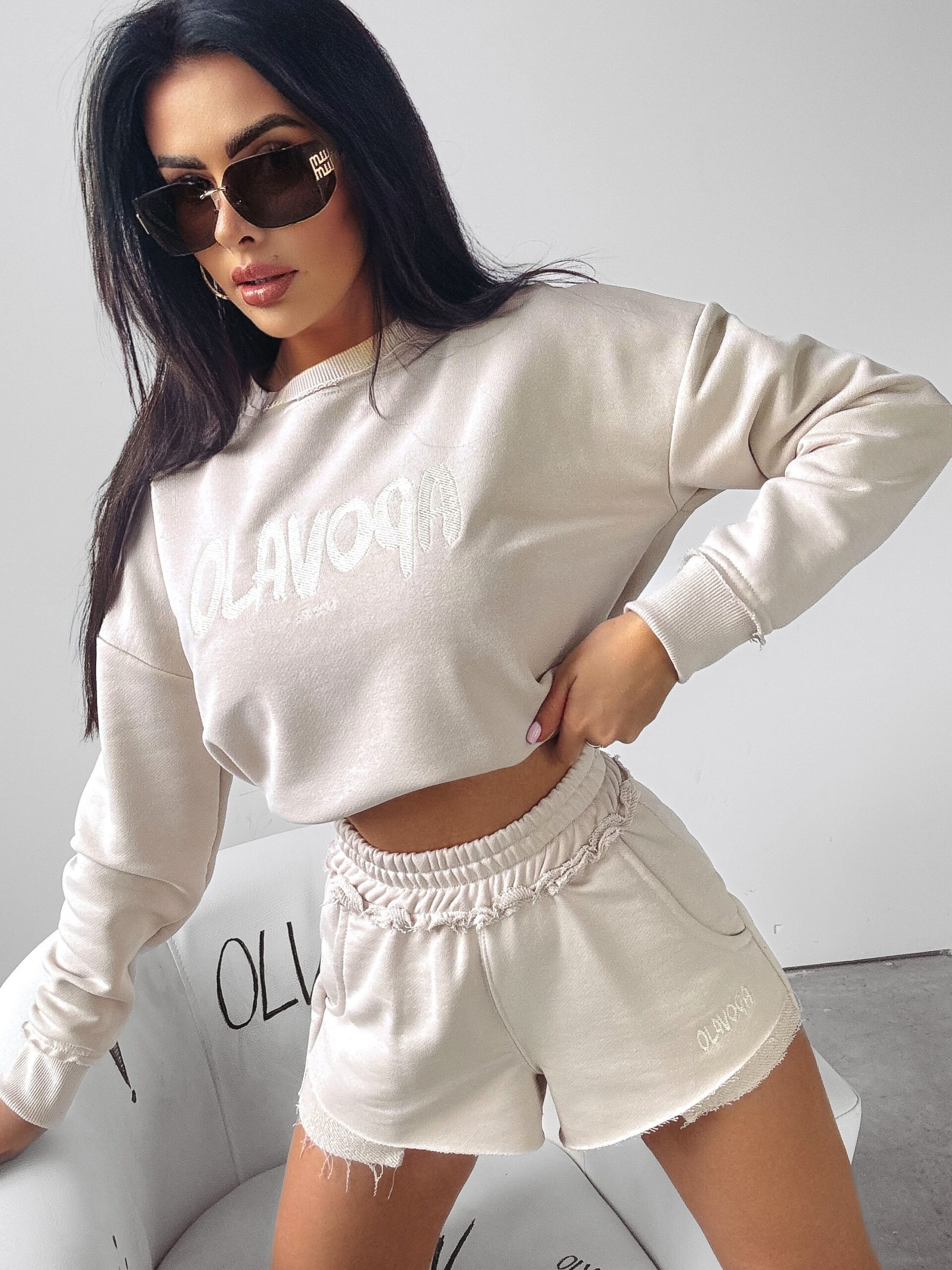 Komplet dresowy Twilight Ola Voga beżowy Komplet dresowy Twilight Ola Voga beżowy