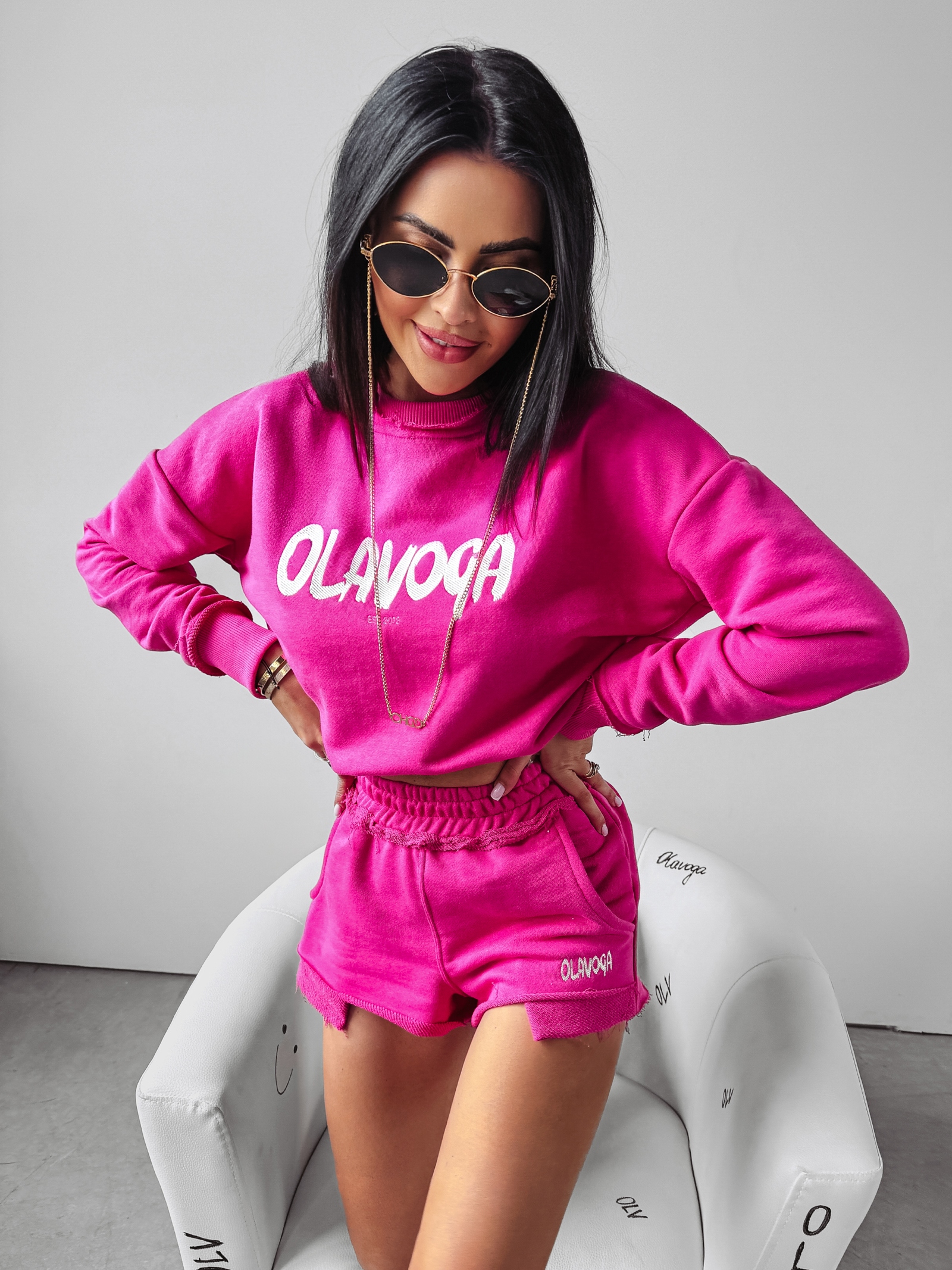 Komplet dresowy Twilight Ola Voga fuksja