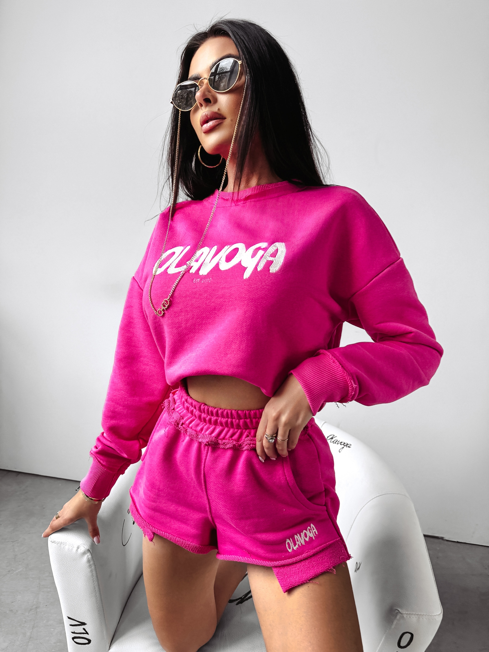 Komplet dresowy Twilight Ola Voga fuksja
