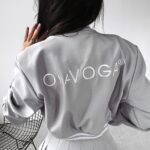 -wyprzedane-Komplet ze spódnicą Answear Ola Voga szary