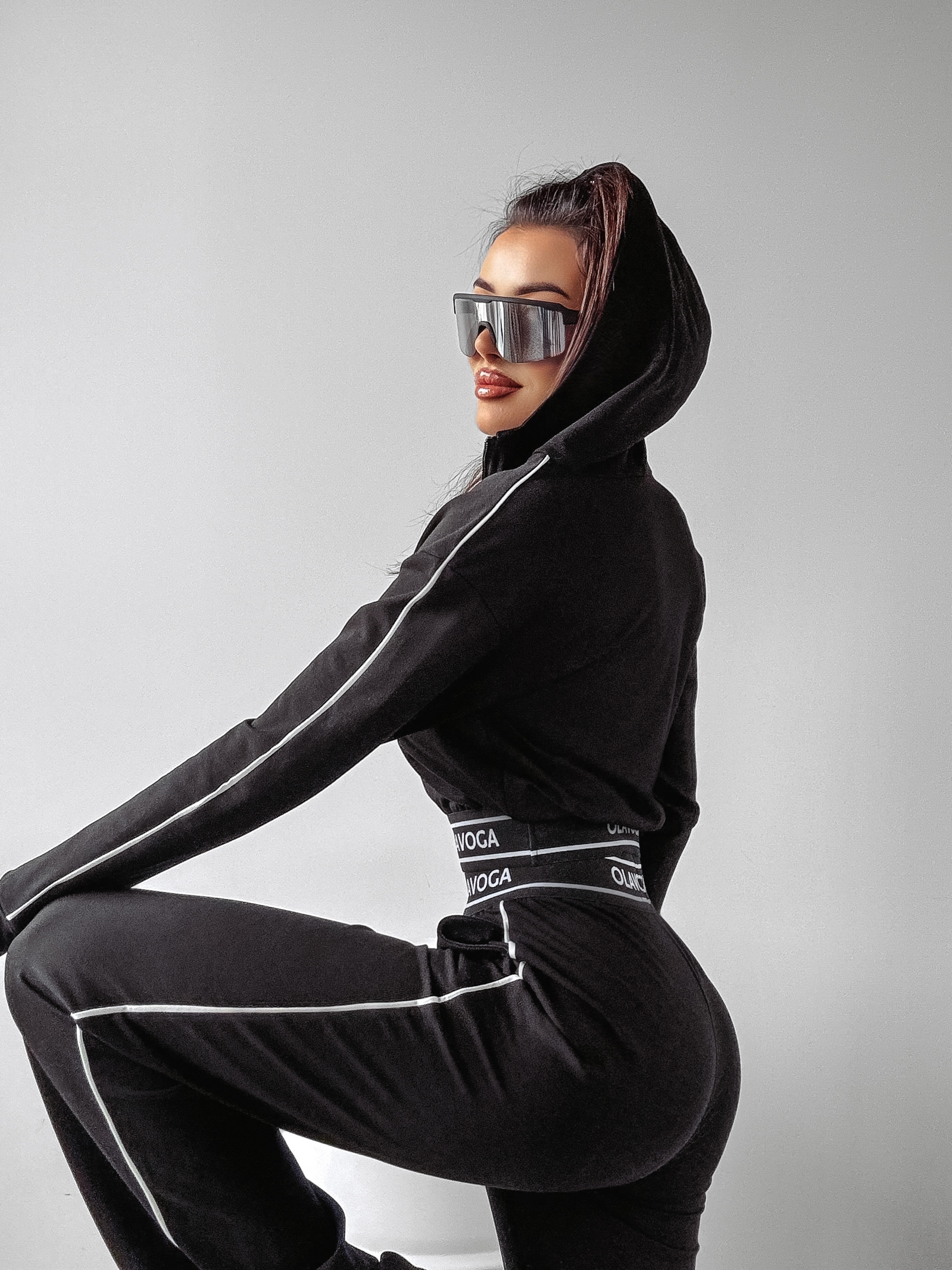 -wyprzedane-Komplet bawełniany Euphoria Ola Voga czarny -wyprzedane-Komplet bawełniany Euphoria Ola Voga czarny