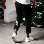 Spodnie męskie dresowe Barton Ola Voga czarne