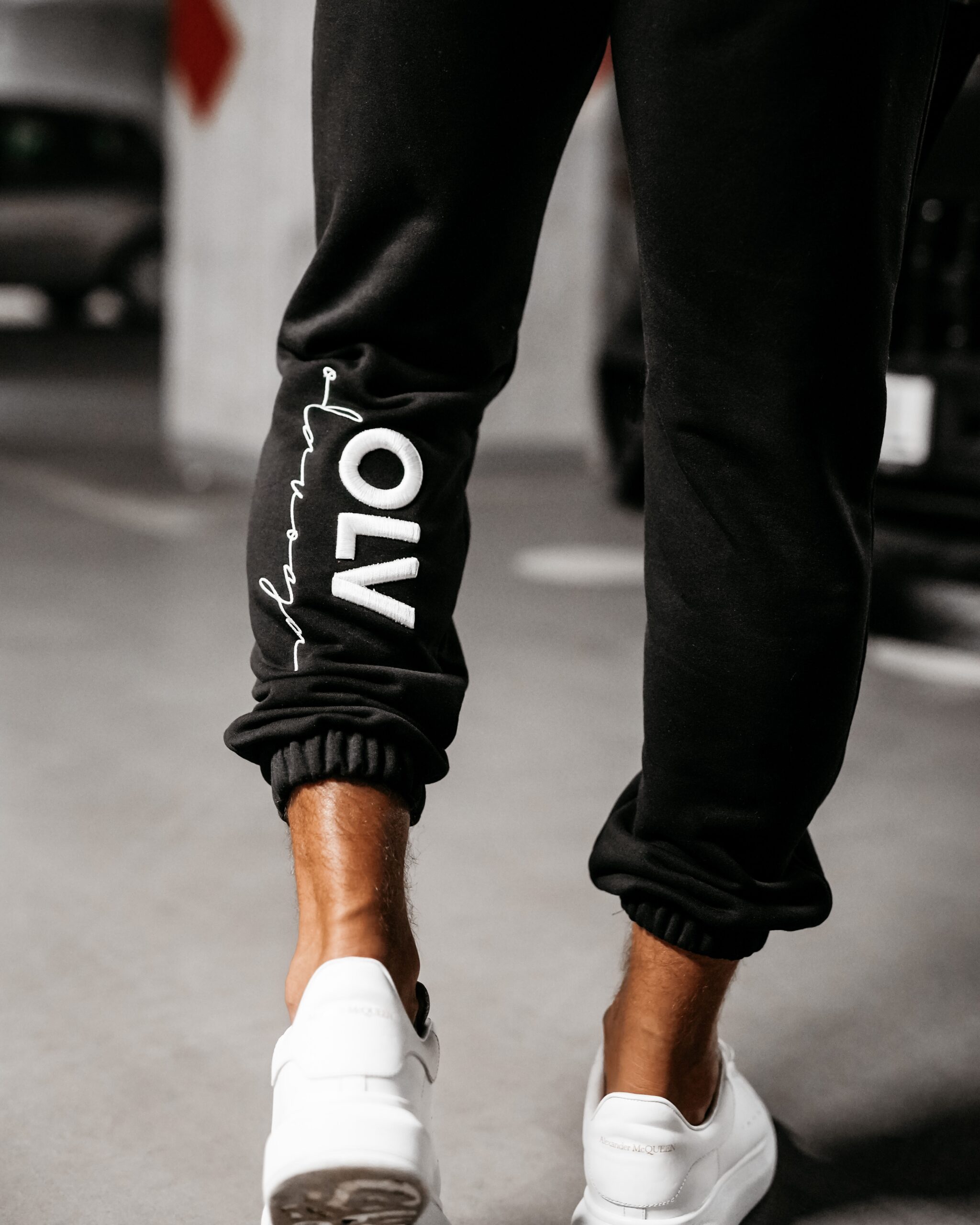 Spodnie męskie dresowe Barton Ola Voga czarne Spodnie męskie dresowe Barton Ola Voga czarne