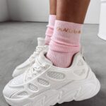 Skarpetki 3-PAK damskie za kostkę Kana Ola Voga pudrowy róż