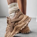 Skarpetki 3-PAK damskie za kostkę Kana Ola Voga beżowe