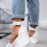 Sandały na koturnie Madam Alilo białe