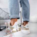 Sneakersy Madam GULIE złote