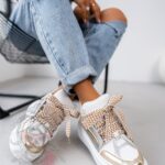 Sneakersy Madam GULIE złote