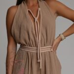 Kombinezon muślinowy Cleopatro camel