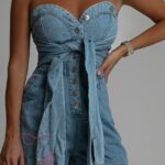 Kombinezon jeansowy Jackes niebieski