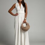 Kombinezon muślinowy Szampan ecru