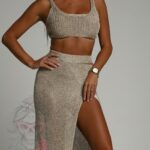 Komplet wakacyjny Gols złoty