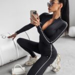 Kombinezon modelujący STRETCHY OLAVOGA czarny