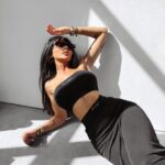 -wyprzedane-Komplet dopasowany Honey Ola Voga czarny