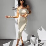 -wyprzedane-Komplet dopasowany Honey Ola Voga beżowy