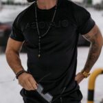 Komplet męski welurowy Striker Ola Voga czarny