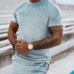 Komplet męski welurowy Striker Ola Voga miętowy