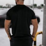 Komplet męski welurowy Striker Ola Voga czarny