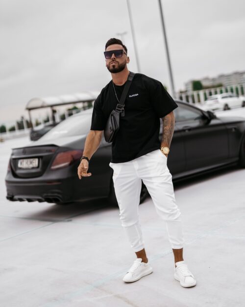 Spodnie męskie Stranger Ola Voga ecru