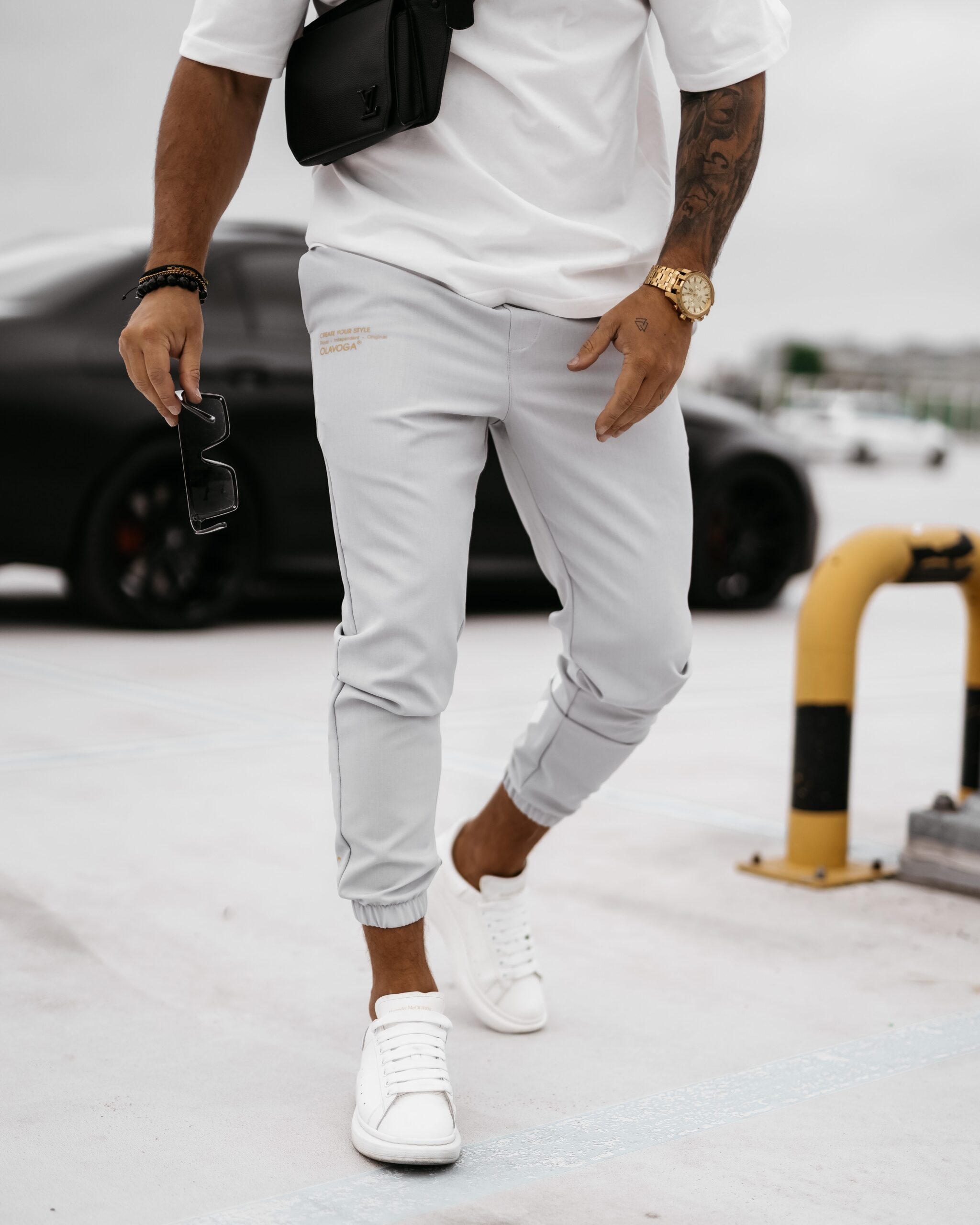 Spodnie męskie Stranger Ola Voga j.szary