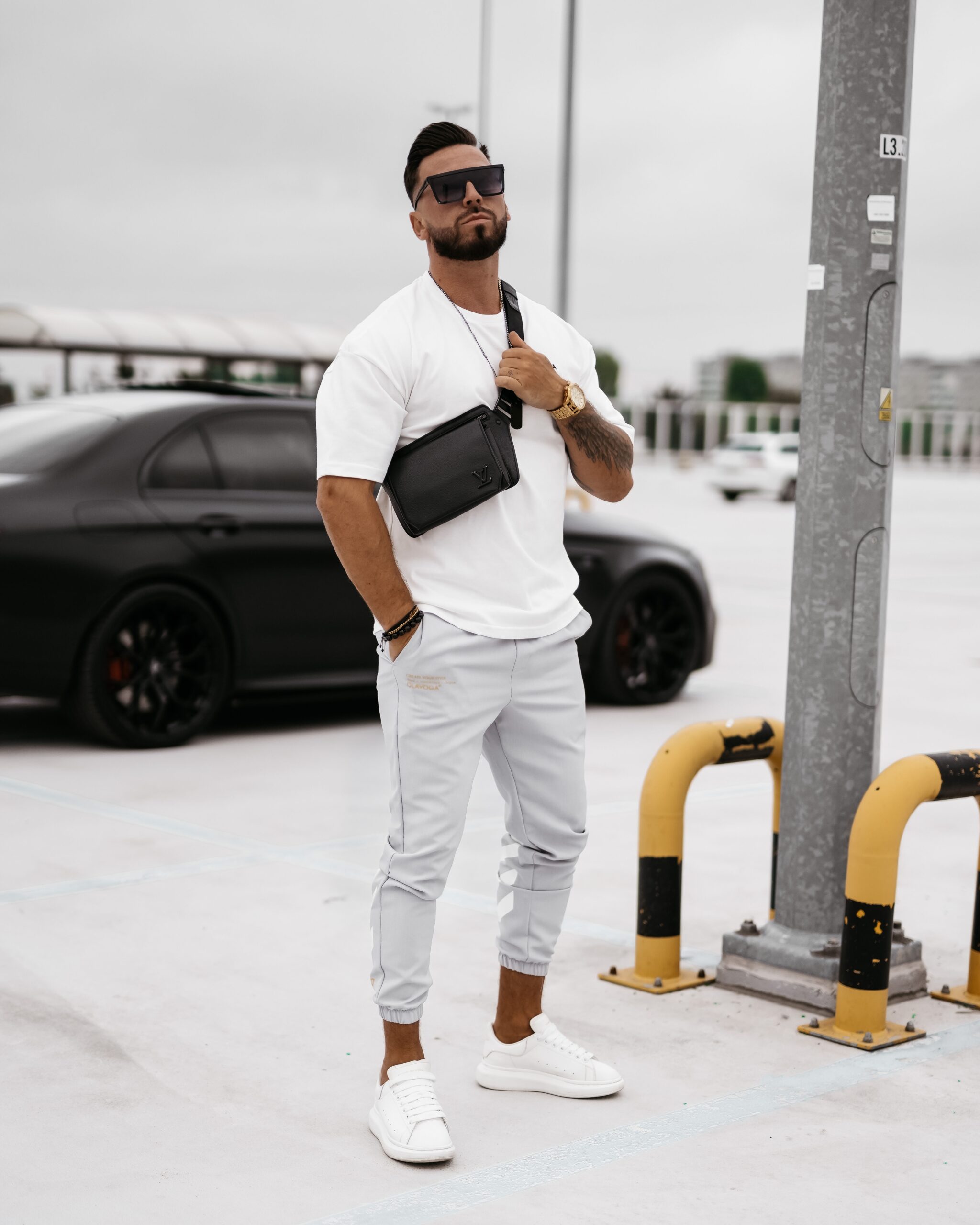 Spodnie męskie Stranger Ola Voga j.szary