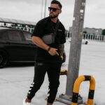 Spodnie męskie Stranger Ola Voga czarne